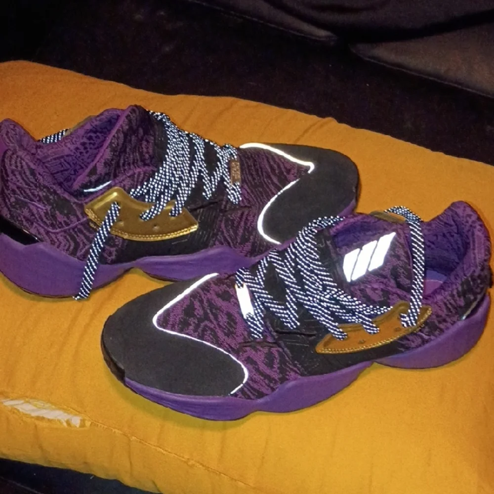 adidas Purple and Black Sneakers Limited Edition Star Wars Shoes - Picture 1 of 10